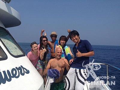 クルーズ下船前に一枚!