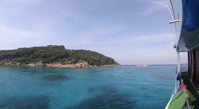 真っ青なシミラン諸島！